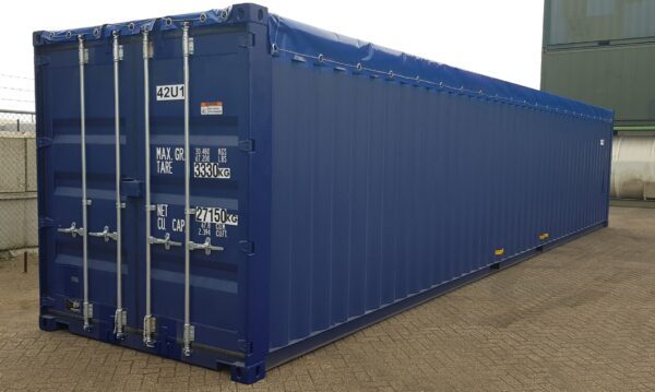 40ft open top shipping container
