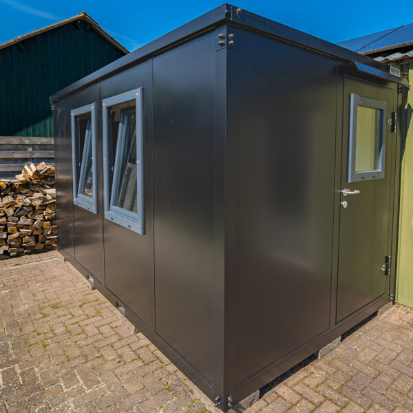 4 x 2 meter black office container