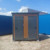 Double sanitary container – 2 toilets / toilet + urinal