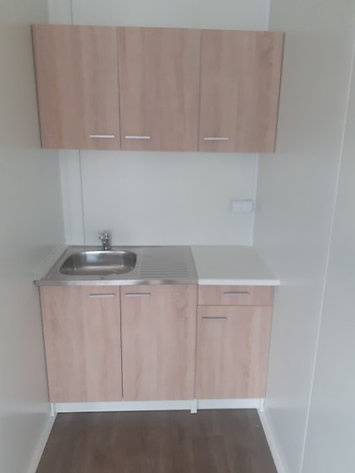 21 m² Office Container with WC + Kitchenette