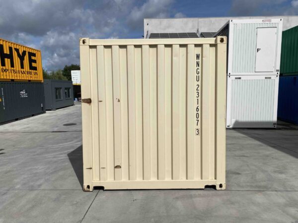 20ft shipping container (beige ral 1015)