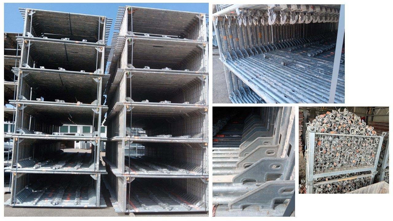 Complete 200 m² Layher Facade Scaffolding Package – Used, Excellent Condition