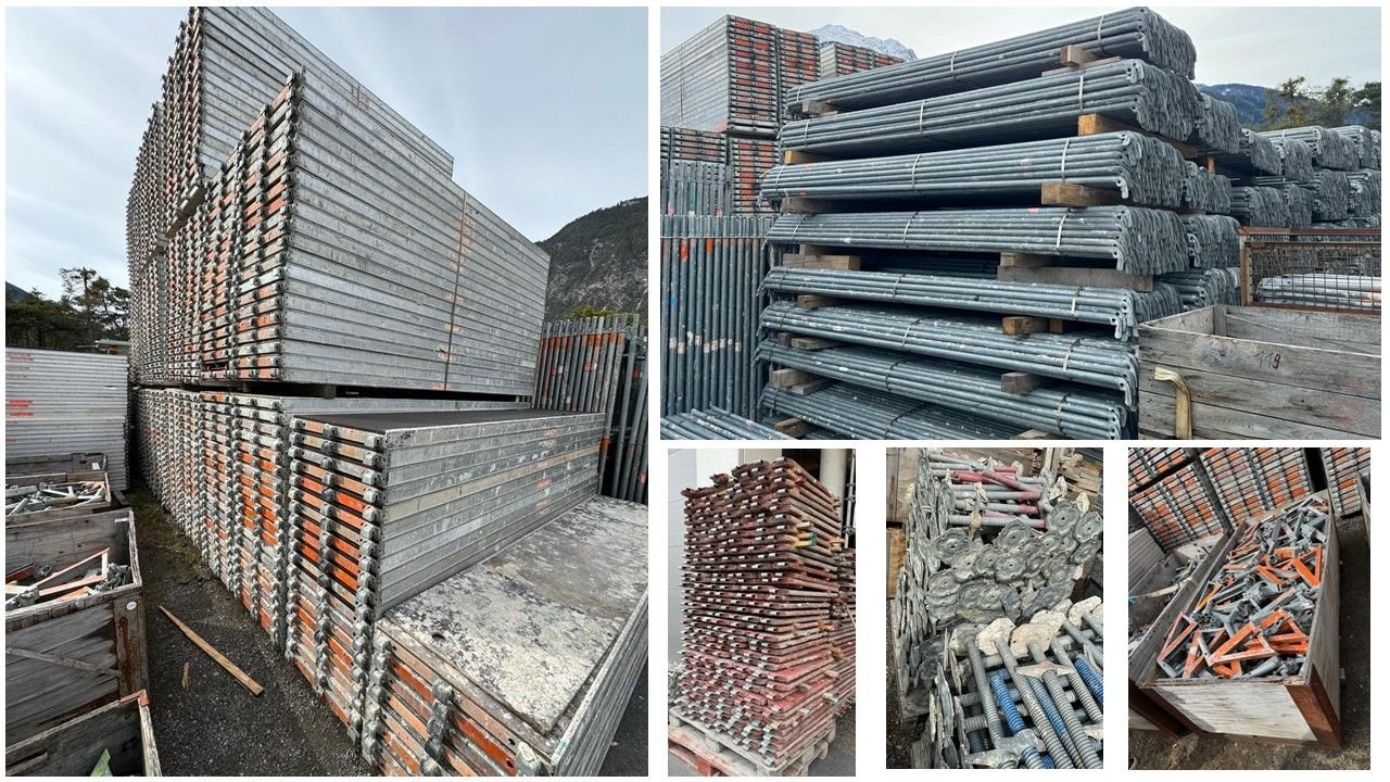 Complete 250 m² Layher Facade Scaffolding Package – Used, Excellent Condition