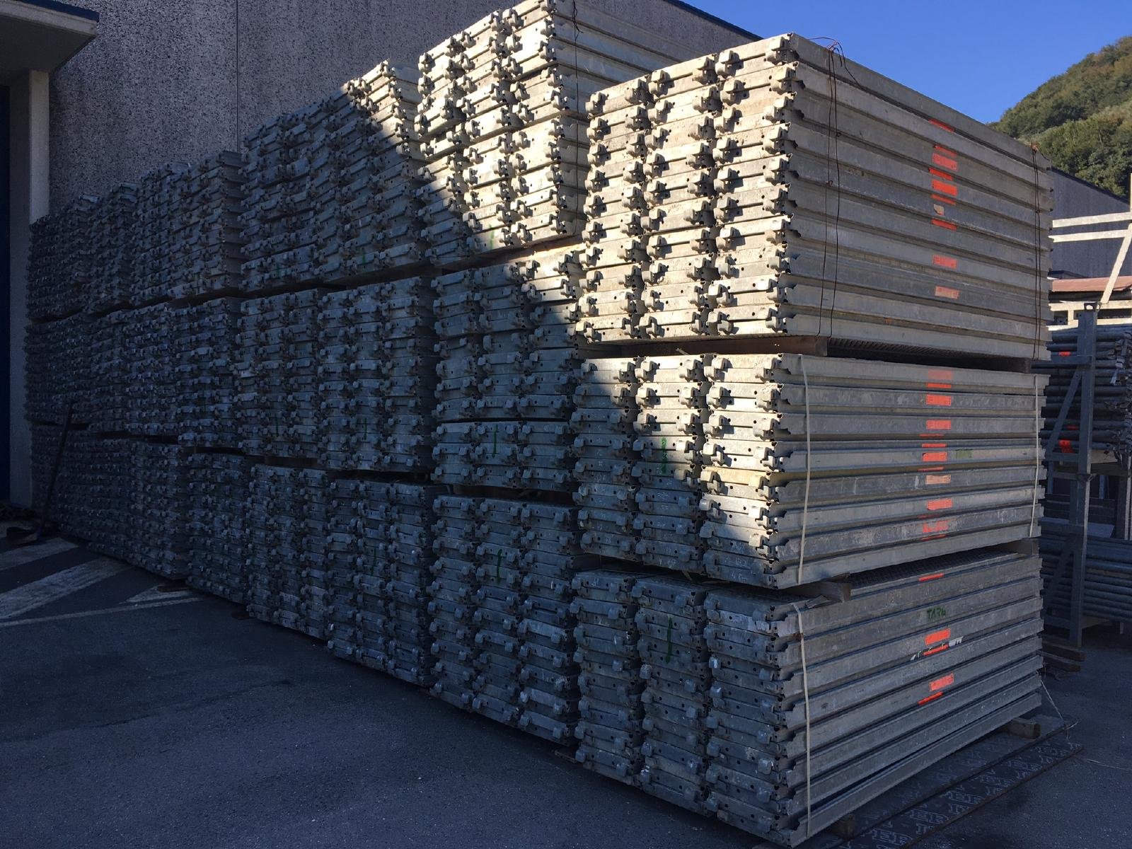 Complete 80 m² Layher Facade Scaffolding Package – Used, Excellent Condition