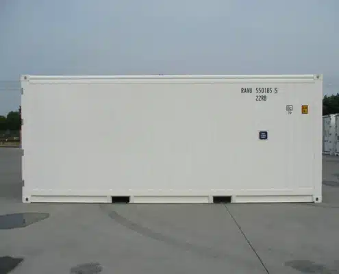 20-foot high cube insulated container