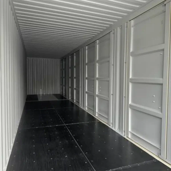 40ft HC shipping container with 4 side doors
