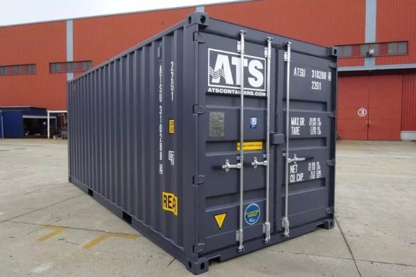 20ft hc shipping container (1st trip) grey