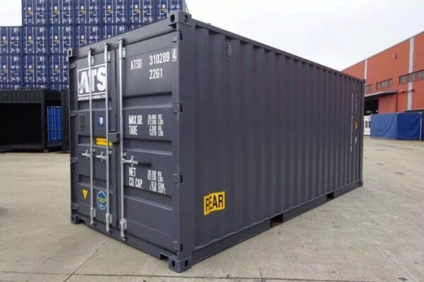 20ft hc shipping container (1st trip) grey