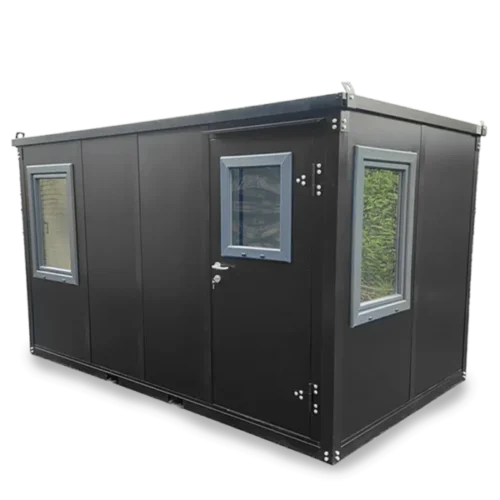 4 x 2 meter black office container