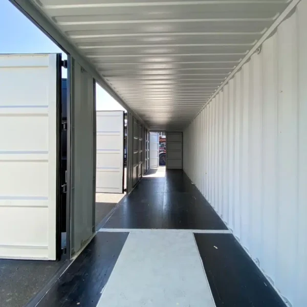40ft HC shipping container with 4 side doors